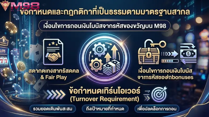 เงื่อนไขและกติกาที่เป็นธรรมตามมาตรฐานสากล